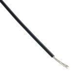 Alpha Wire 7055 Series Black 0.33 mm² Hook Up Wire, 22 AWG, 7/0.25 mm, 30m, PVC Insulation