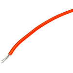 Nexans KY30 Series Red 0.2 mm² Hook Up Wire, 24 AWG, 7/0.2 mm, 250m, PVC Insulation