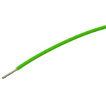 TE Connectivity FlexLite Series Green 0.75 mm² Equipment Wire, 18 AWG, 19/0.23 mm, 100m, Polyolefin Insulation