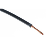 Hew Heinz Eilentropp SIFF Series Black 1.1 mm² Hook Up Wire, 17 AWG, 516/0.05 mm, 20m, Silicone Insulation
