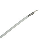 TE Connectivity White 0.96 mm² Hook Up Wire, 18 AWG, 19/0.25 mm, 100m, Polyalkene Insulation