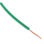 Staubli Green 0.15 mm² Equipment Wire, 26 AWG, 39/0.07 mm, 100m, PVC Insulation