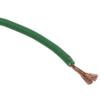 Staubli Green 0.5 mm² Equipment Wire, 20 AWG, 129/0.07 mm, 100m, PVC Insulation