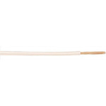 Alpha Wire White 8.4 mm² Hook Up Wire, 8 AWG, 133/0.28 mm, 30m, Silicone Rubber Insulation