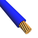 Alpha Wire EcoWire Series Blue 0.08 mm² Hook Up Wire, 28 AWG, 7/0.12 mm, 305m, MPPE Insulation