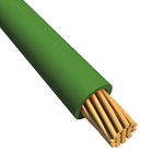 Alpha Wire EcoWire Series Green 0.08 mm² Hook Up Wire, 28 AWG, 7/0.12 mm, 305m, MPPE Insulation
