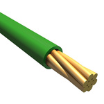 Alpha Wire EcoWire Plus Series Green 3.3 mm² Hook Up Wire, 12 AWG, 19/0.46 mm, 30m, MPPE Insulation