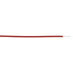 Alpha Wire 3051 Series Red 0.33 mm² Hook Up Wire, 22 AWG, 1/0.64 mm, 30m, PVC Insulation