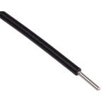 Alpha Wire 3053 Series Black 0.52 mm² Hook Up Wire, 20 AWG, 1/0.81 mm, 30m, PVC Insulation