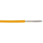 Alpha Wire 1854 Series Orange 0.2 mm² Hook Up Wire, 24 AWG, 19/0.13 mm, 30m, PVC Insulation