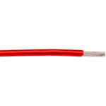 Alpha Wire 2841 Series Red 0.06 mm² Hook Up Wire, 30 AWG, 14062, 30.5m, PTFE Insulation