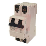 Altech DIN Rail Mount V-EA 2 Pole Thermal Magnetic Circuit Breaker -, 5A Current Rating