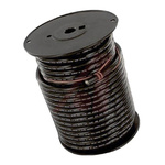 Alpha Wire Black 8.4 mm² Hook Up Wire, 8 AWG, 133/0.29 mm, 30.5m, PVC Insulation