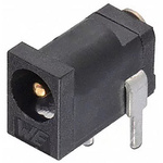 694102303002 | Wurth Elektronik, WR-DC Right Angle DC Socket Rated At 2.0A, 30.0 V, Panel Mount, length 5.0mm, Gold, Tin