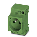 0804019 | Phoenix Contact French Mains Sockets, 16A, DIN Rail Mount, 250 V