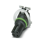 1068454 | Phoenix Contact, 1068 IP67 PCB Mount 4P Power Connector Socket, Rated At 4A, 50 V ac, 60 V dc