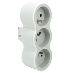 049433 | Legrand French / German Multi Outlet Plug, 16A, Plug-In