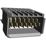 120957-1 | TE Connectivity, Z-PACK HM 2mm Pitch Backplane Connector, Right Angle, 1 Row, 7 Way