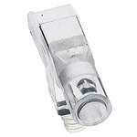 1271.1001 MENTOR, PCB Mounted Right Angle LED Light Pipe, Clear Round Lens
