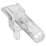 1271.2001 MENTOR, PCB Mounted Right Angle LED Light Pipe, Clear Round Lens