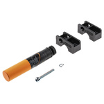 ifm electronic Inductive Barrel-Style Proximity Sensor, 10 mm Detection, PNP Output, 10 → 36 V dc, IP65