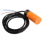ifm electronic Capacitive Barrel-Style Proximity Sensor, 20 mm Detection, 20 → 250 V ac/dc, IP65