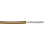 Alpha Wire Brown 0.14 mm² PTFE Equipment Wire, 26 AWG, 7/0.16 mm, 30m, PTFE Insulation