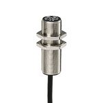 Telemecanique Sensors Inductive Barrel-Style Proximity Sensor, M18 x 1, 5 mm Detection, PNP Output, 12 → 48 V