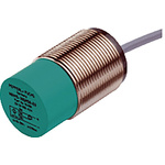 Pepperl + Fuchs Inductive Barrel-Style Proximity Sensor, M30 x 1.5, 25 mm Detection, PNP Output, 5 → 36 V dc,