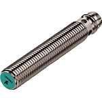 Pepperl + Fuchs Inductive Barrel-Style Proximity Sensor, M8 x 1, 3 mm Detection, PNP Output, 5 → 30 V dc, IP67