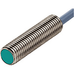Pepperl + Fuchs Inductive Barrel-Style Proximity Sensor, M8 x 1, 2 mm Detection, PNP Output, 5 → 30 V dc, IP67