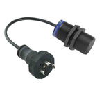 Telemecanique Sensors Inductive Barrel-Style Proximity Sensor, M30 x 1.5, 15 mm Detection, 20 → 264 V ac/dc, 24