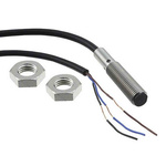 Omron Inductive Barrel-Style Proximity Sensor, M8 x 1, 1.5 mm Detection, PNP Output, IP67