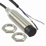 Omron Inductive Barrel-Style Proximity Sensor, M18 x 1, 16 mm Detection, PNP Normally Open Output, 10 → 30 V dc,