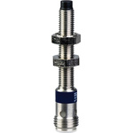 Telemecanique Sensors Inductive Barrel-Style Proximity Sensor, M8 x 1, 2.5 mm Detection, PNP Output, 36 V dc, IP67