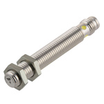 Carlo Gavazzi Inductive Barrel-Style Proximity Sensor, M8 x 1, 4 mm Detection, PNP Output, 30 V, IP67