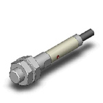 Omron Inductive Barrel-Style Proximity Sensor, M8 x 1, 1.5 mm Detection, PNP Output