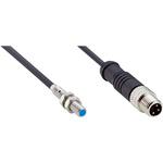 Sick IMM Series Inductive Barrel-Style Inductive Proximity Sensor, M4 x 0.5, 1 mm Detection, PNP Output, 10 → 30
