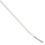 Alpha Wire 7130 Series White 0.2 mm² Hook Up Wire, 24 AWG, 7/0.20 mm, 30m, PVC Insulation