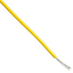 Alpha Wire 7130 Series Yellow 0.2 mm² Hook Up Wire, 24 AWG, 7/0.20 mm, 30m, PVC Insulation
