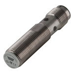 Carlo Gavazzi ICB12 Series Inductive Barrel-Style Inductive Proximity Sensor, M12 x 1, 6 mm Detection, PNP Output, 10