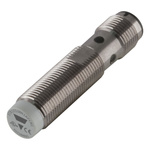 Carlo Gavazzi ICB12 Series Inductive Barrel-Style Inductive Proximity Sensor, M12 x 1, 10 mm Detection, NPN Output, 10