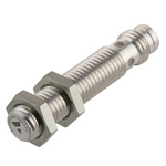 Carlo Gavazzi ICS08 Series Inductive Barrel-Style Inductive Proximity Sensor, M8 x 1, 1 mm Detection, PNP Output, 10
