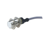 Carlo Gavazzi EI18 Series Inductive Barrel-Style Inductive Proximity Sensor, M18 x 1, 5 mm Detection, PNP Output, 10