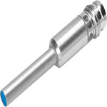 Festo SIEN Series Inductive Barrel-Style Proximity Sensor, 0.8 mm Detection, NPN Output, 10 → 30 V dc, IP67