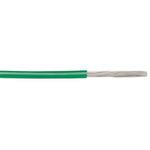 Alpha Wire 7053 Series Green 0.13 mm² Hook Up Wire, 26 AWG, 7/0.16 mm, 30m, PVC Insulation