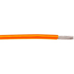 Alpha Wire 2840 Series Orange 0.03 mm² Hook Up Wire, 32 AWG, 14793, 30.5m, PTFE Insulation