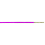 Alpha Wire Pink 0.52 mm² Hook Up Wire, 20 AWG, 10/0.25 mm, 305m, PVC Insulation