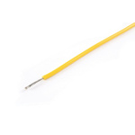AXINDUS KY30 Series Yellow 0.12 mm² Hook Up Wire, 26 AWG, 7/0.15 mm, 200m, PVC Insulation