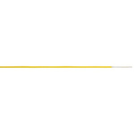 AXINDUS KZ Series Yellow 0.34 mm² Hook Up Wire, 22 AWG, 250m, PTFE Insulation